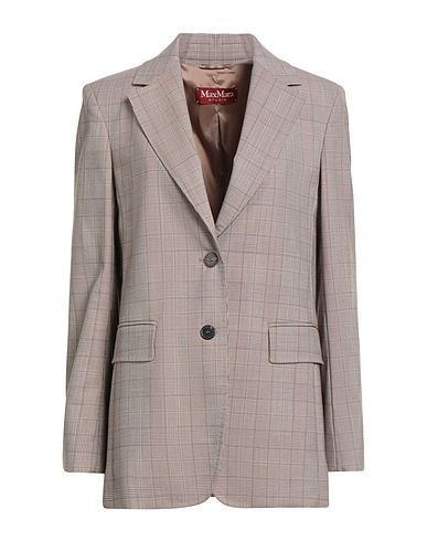 MAX MARA STUDIO Blazer Camel 54% Virgin Wool, 44% Polyester, 2% Elastane