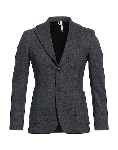 ALESSANDRO GILLES Blazer Midnight blue 58% Viscose, 31% Polyamide, 7% Polyester, 4% Elastane