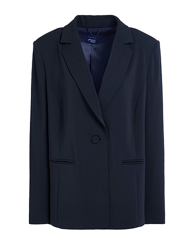 PERSONA BY MARINA RINALDI Blazer Midnight blue 98% Polyester, 2% Elastane