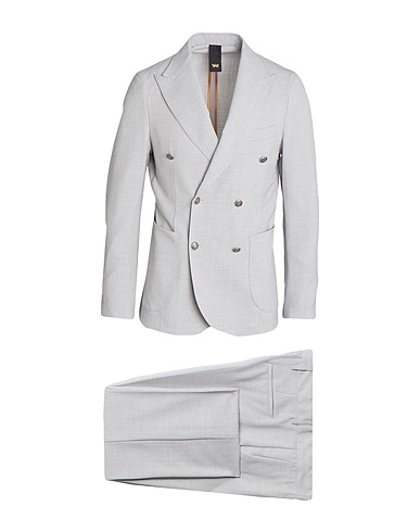 MULISH Suits Light grey 73% Polyester, 23% Viscose, 4% Elastane