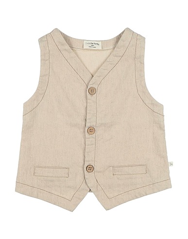 1 + IN THE FAMILY Panciotto Beige 54% Lino, 45% Cotone, 1% Elastan