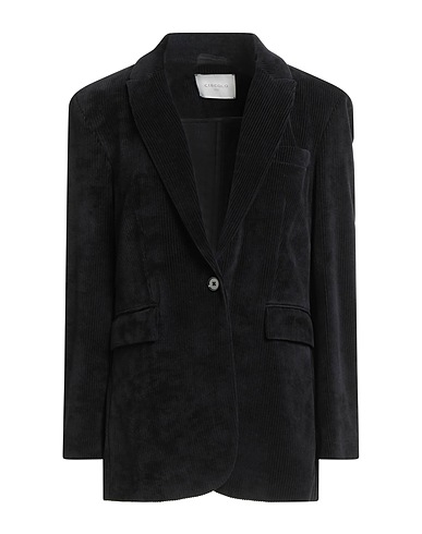 CIRCOLO 1901 Blazer Black 80% Cotton, 20% Polyester