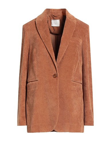 CIRCOLO 1901 Blazer Light brown 80% Cotton, 20% Polyester