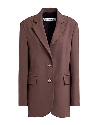 SHIRTAPORTER Giacca Cioccolato 63% Poliestere, 34% Viscosa, 3% Elastan