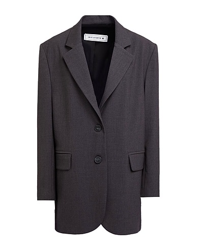 SHIRTAPORTER Blazer Grey 63% Polyester, 34% Viscose, 3% Elastane