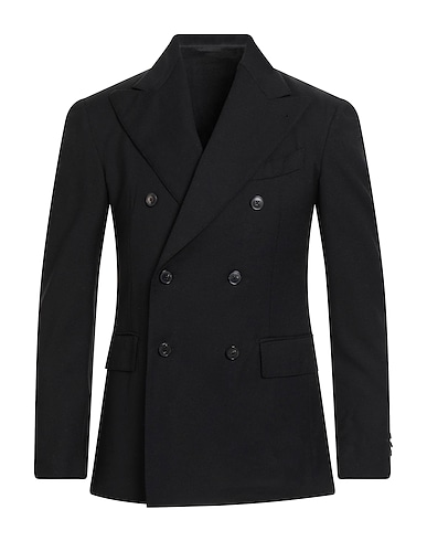 GABRIELE PASINI Blazer Black 87% Wool, 13% Polyamide