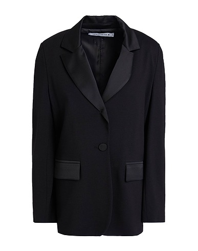 SHIRTAPORTER Giacca Nero 65% Viscosa, 32% Nylon, 3% Elastan