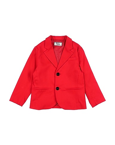 DAMPER DAN Blazer Rosso 98% Cotone, 2% Elastan