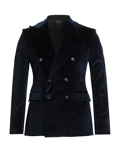 BRIAN DALES Blazer Midnight blue 70% Cotton, 28% Viscose, 2% Elastane