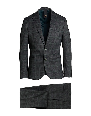 MULISH Suits Dark green 86% Polyester, 12% Viscose, 2% Elastane