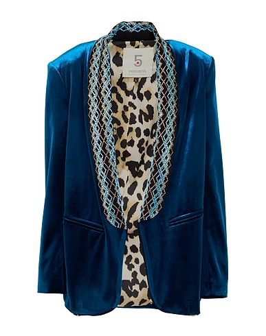 5 PROGRESS Blazer Blue 92% PES, 8% Elastane