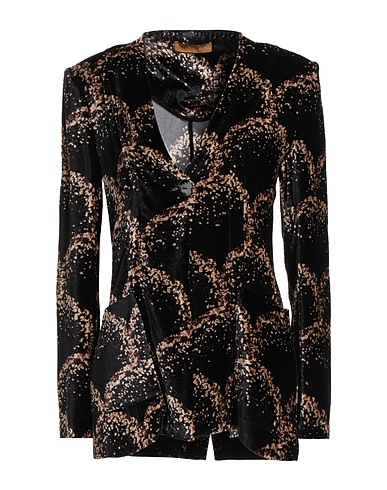 SIYU Blazer Black 82% Viscose, 18% Silk
