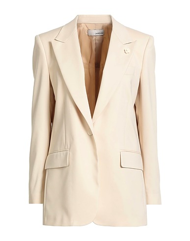 LARDINI Blazer Cream 75% Cotton, 22% Polyamide, 3% Elastane