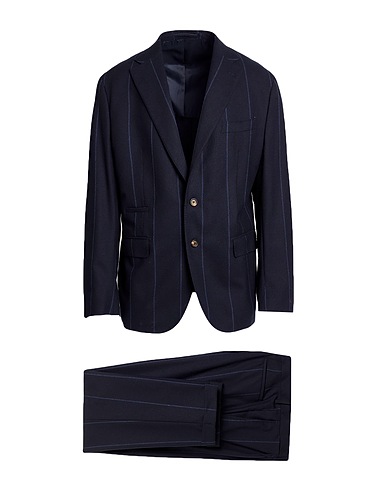 ELEVENTY Suits BLU NOTTE 100% Wool