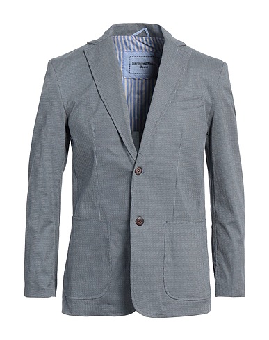 HARMONT & BLAINE Blazer JEANS Navy blue 97% Cotton, 3% Elastane