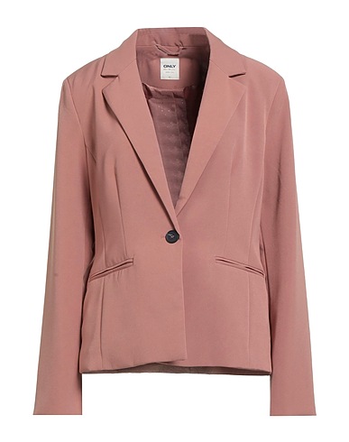 ONLY Blazer BLUE DENIM Antique rose 93% Polyester, 7% Elastane