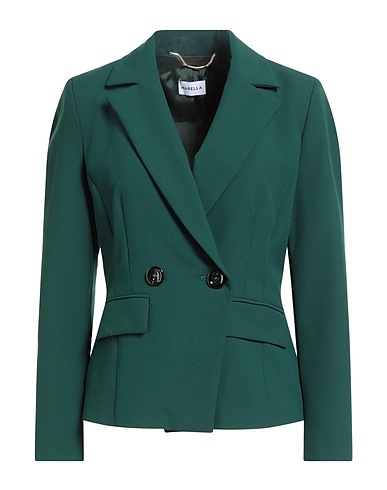 MARELLA Blazer Dark green 68% Polyester, 29% Viscose, 3% Elastane