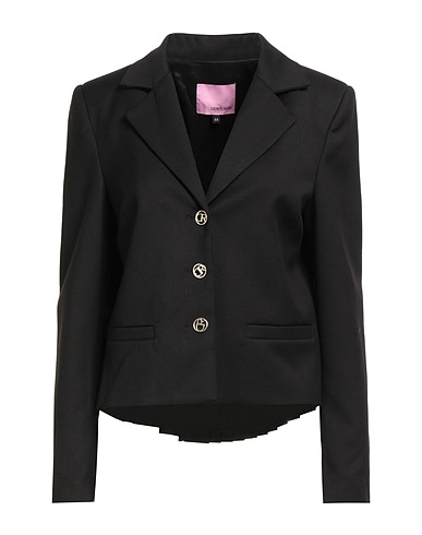 DENNY ROSE Blazer Black 64% Polyester, 33% Viscose, 3% Elastane