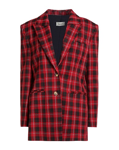 VICOLO Giacca Rosso 79% Poliestere, 18% Viscosa, 3% Elastan