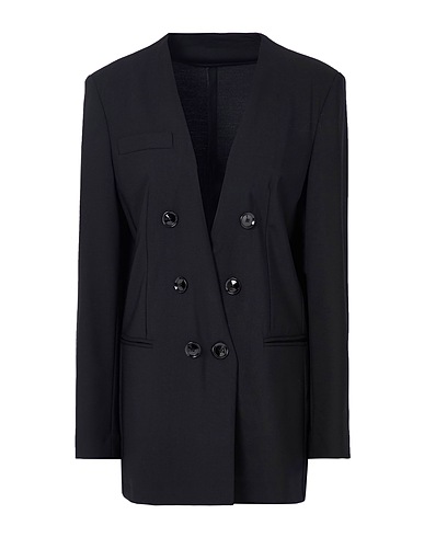 BRERAS Milano Giacca Nero 95% Lana Vergine, 5% Elastan