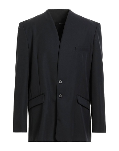ISABEL BENENATO Blazer Midnight blue 100% Virgin Wool