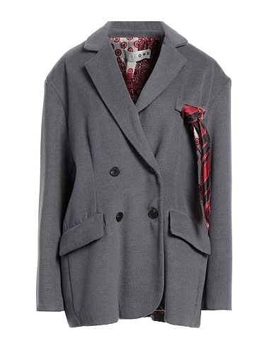 HAVEONE Jackett Grau 80% Polyester, 10% Viskose, 10% Andere Fasern