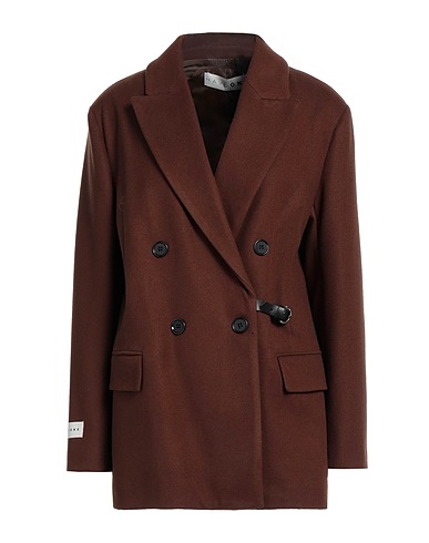 HAVEONE Blazer Brown 90% Polyester, 10% Wool