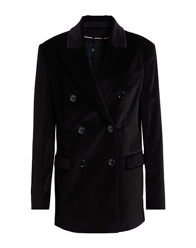 BRERAS Milano Giacca Nero 98% Cotone, 2% Elastan