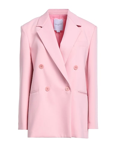 ISABELLE BLANCHE Paris Blazer Light pink 77% Polyester, 17% Viscose, 6% Elastane