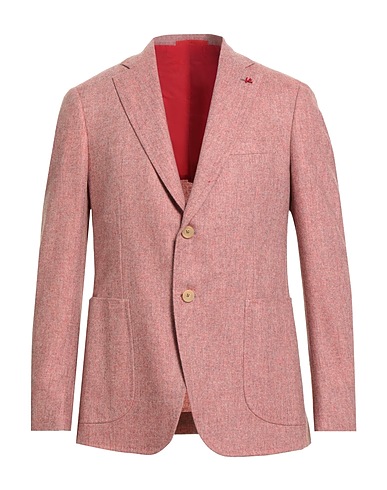 ISAIA Blazer Brick 94% Wool, 6% Elastane