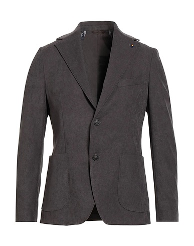 OUT/FIT Blazers Braungrau 97% Polyester, 3% Elastan