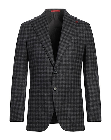 ISAIA Blazer Charcoal 100% Wool