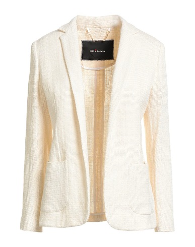 KITON テーラードジャケット ベージュ ウール 41% / ポリエステル 36% / シルク 23%