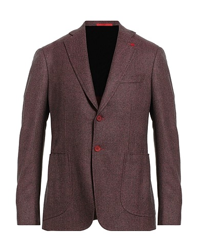 ISAIA Blazer Garnet 90% Wool, 10% Cashmere