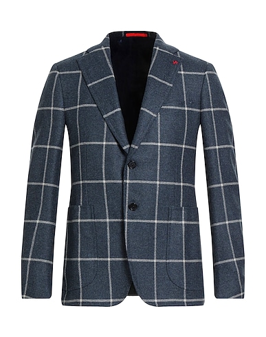 ISAIA Blazer Navy blue 100% Wool