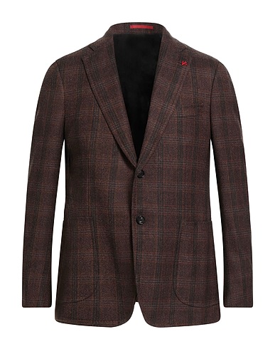 ISAIA Blazer Brown 100% Wool