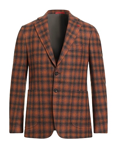 ISAIA Blazer Tan 90% Wool, 10% Cashmere