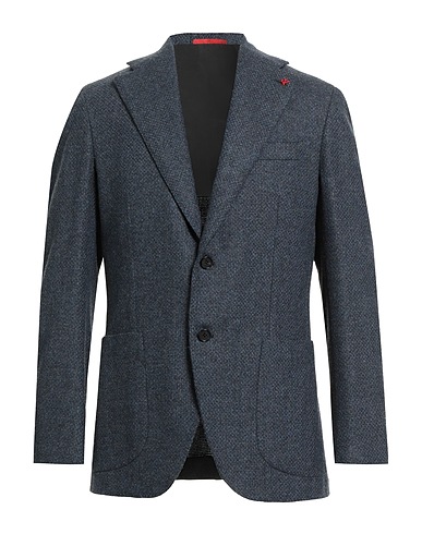 ISAIA Blazer Navy blue 100% Wool