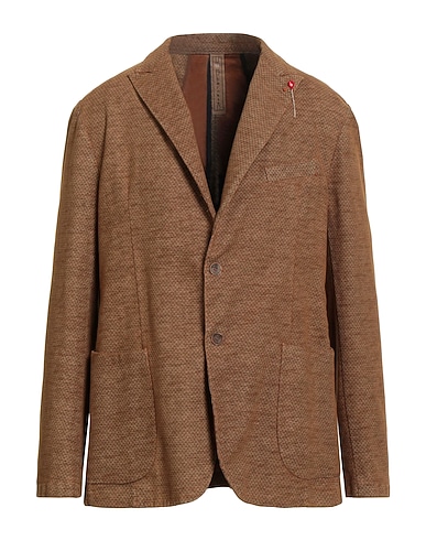 BERNESE Milano Blazer Camel 99% Cotton, 1% Elastane