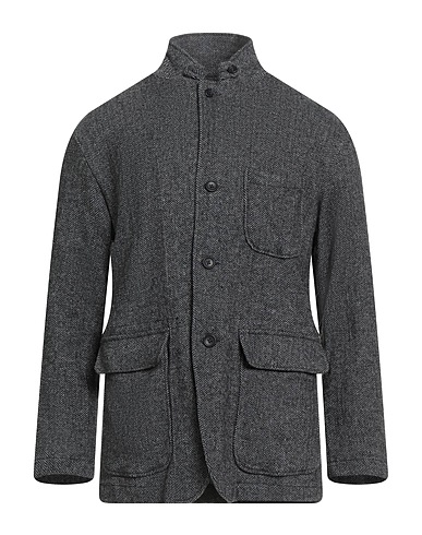 ENGINEERED GARMENTS Jacket Black 37% Polyester, 36% Acrylic, 21% Wool, 4% Silk, 2% Polyurethane