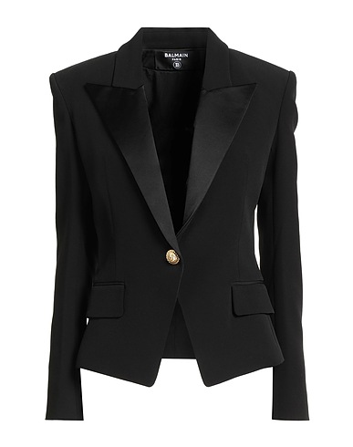 BALMAIN Blazer Black 100% Viscose