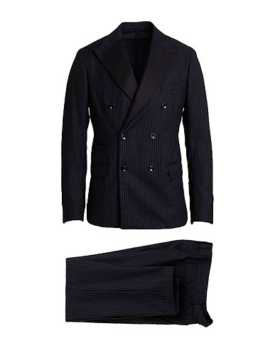 SUITHOMME Suits Midnight blue 100% Virgin Wool