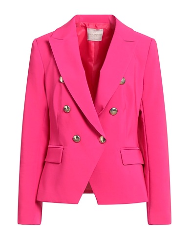 RINASCIMENTO Blazer Fuchsia 88% Polyester, 12% Elastane