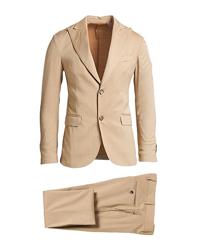OUT/FIT Anzüge Sand 83% Polyester, 15% Viskose, 2% Elastan