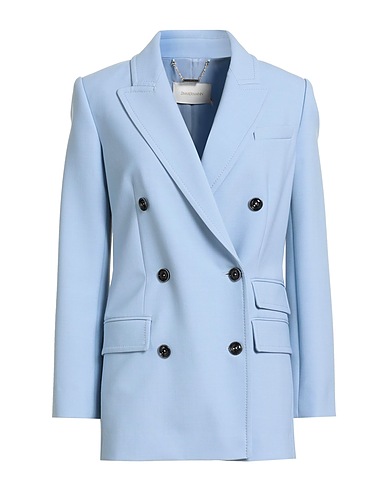 ZIMMERMANN Jackett Himmelblau 53% Polyester, 43% Schurwolle, 4% Elastan