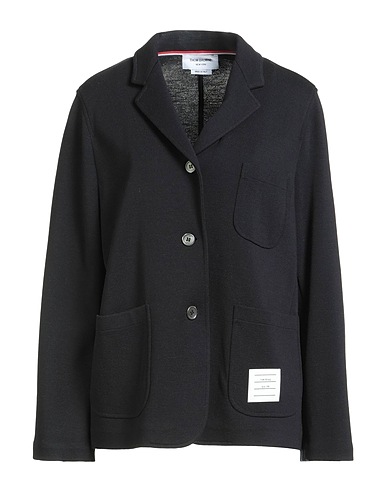 THOM BROWNE Blazer Midnight blue 100% Virgin Wool