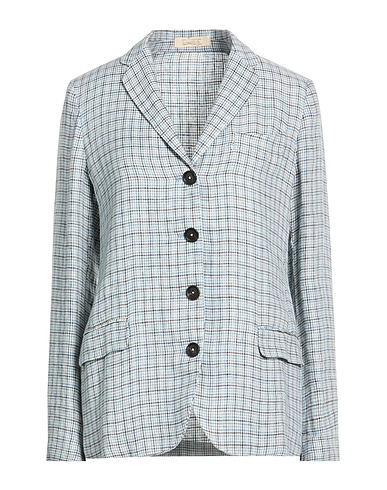 MASSIMO ALBA Blazer Azure 100% Linen