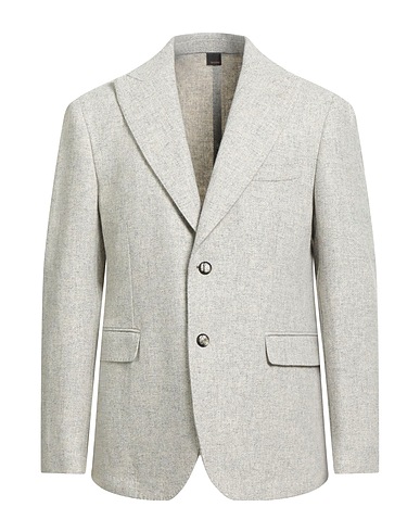 SUITHOMME Blazer Light grey 45% Wool, 35% Acrylic, 15% Polyester, 5% Other Fibres