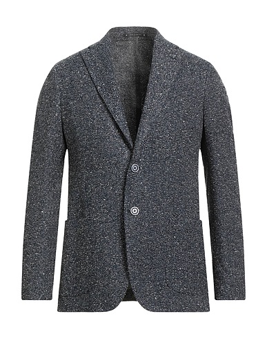 BAGNOLI Sartoria Napoli Blazer Midnight blue 60% Linen, 32% Cotton, 8% Polyamide