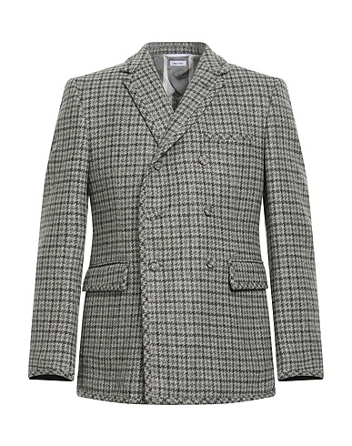 THOM BROWNE Blazer Grigio 100% Lana